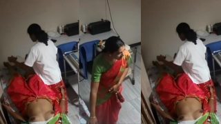 Horny Telugu Aunty’s BigAss Nurse On Clinic Secretly Captured